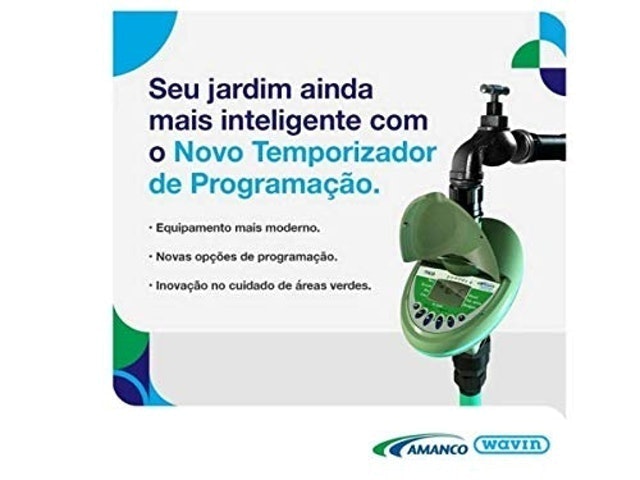 Temporizador para Irrigação Amanco Wavin 3