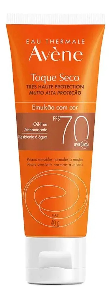 Emulsão Toque Seco com Cor FPS 70 1