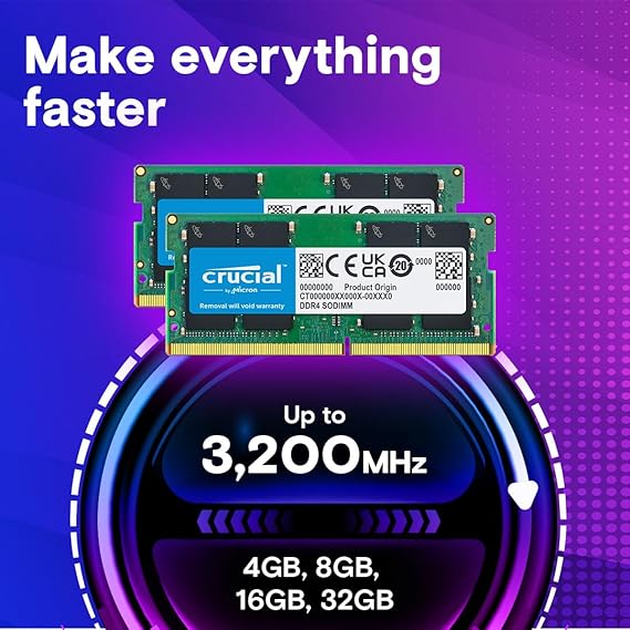 Crucial 8 GB DDR4 3200 SODIMM 2