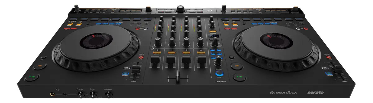 DDJ-GRV6 Controlador de DJ de 4 Canais Inspirado no Ambiente de Clube 1
