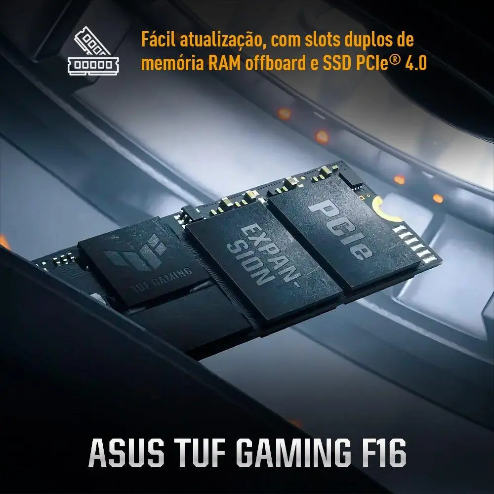 Notebook ASUS TUF Gaming F16 8 GB 512 GB SSD 5