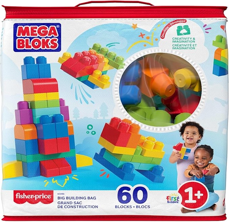 Mega Bloks Jogo de Construção Bolsa de Construção de 60 Peças 1