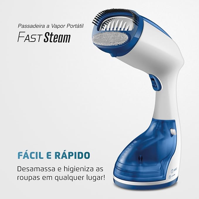 Passadeira a Vapor Portátil Mondial Fast Steam 2
