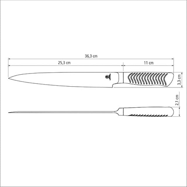 Faca de Peixe Tramontina Diamond  2