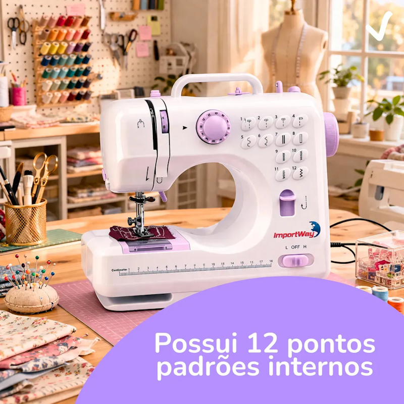 Máquina de Costura Multifuncional 2