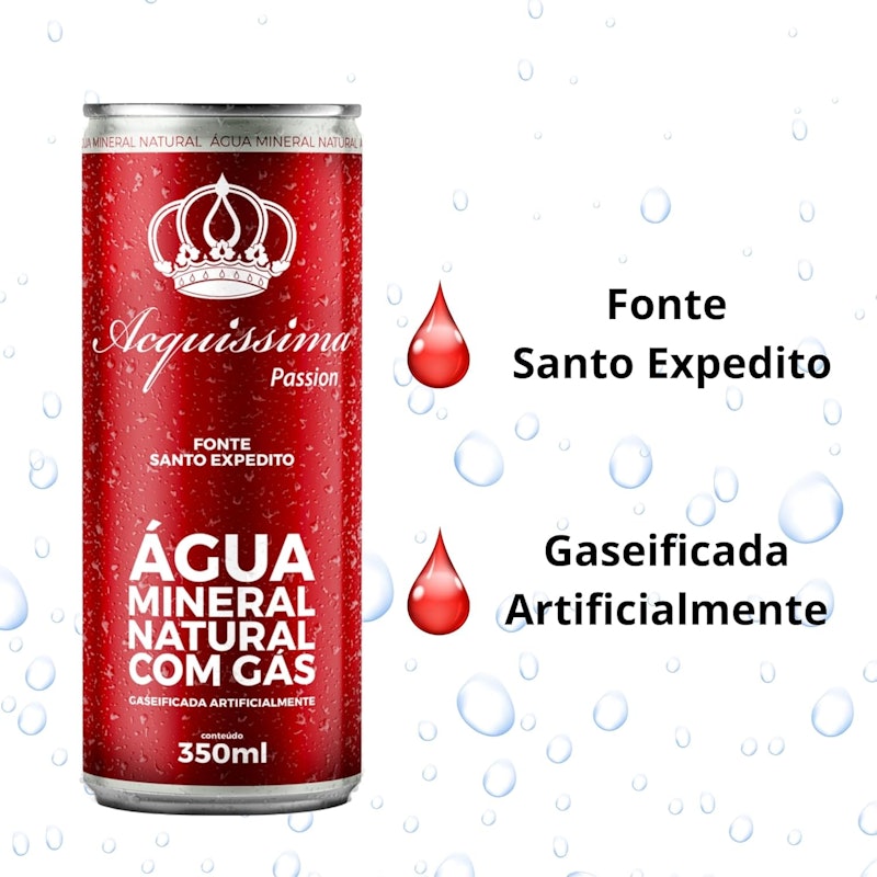 Água Mineral Natural Acquissima Passion 3
