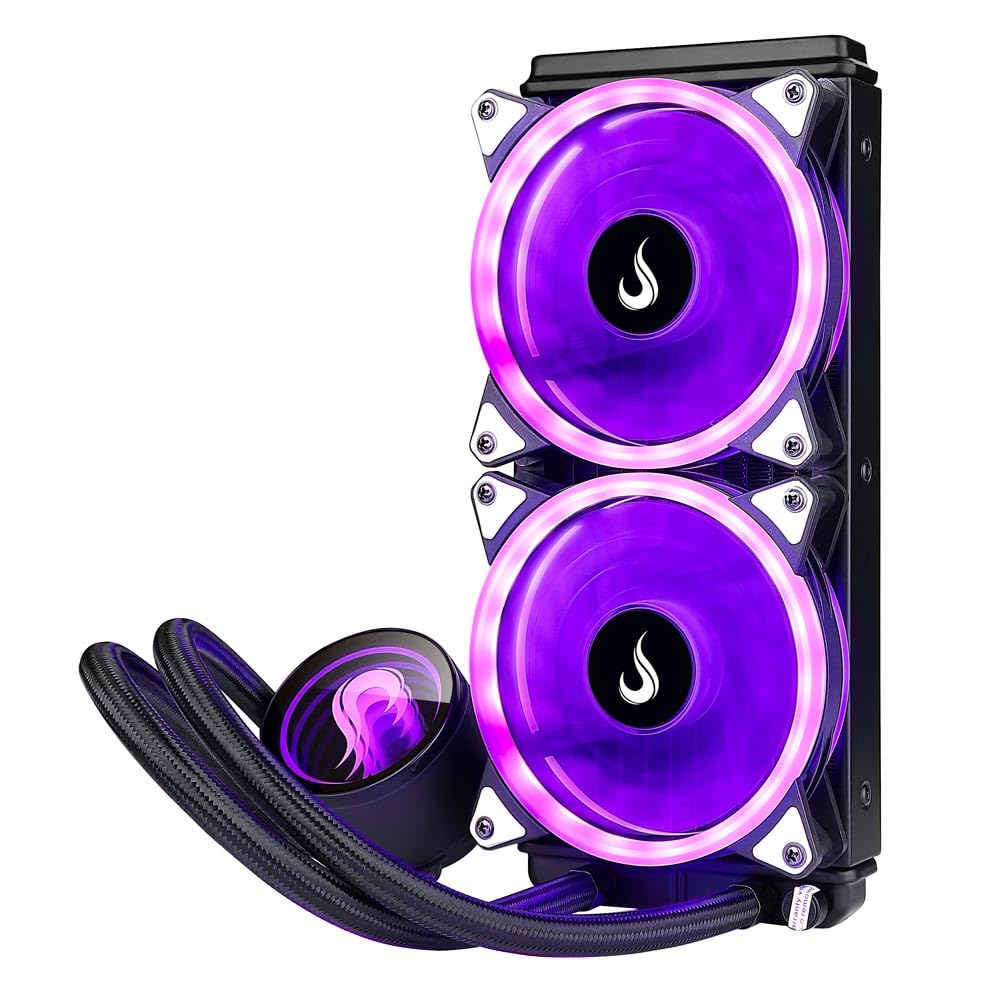 Water Cooler Black 240mm RGB - RM-WCB-02-RGB 2