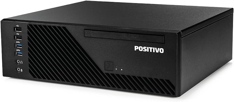 Computador Positivo Master D4300 AMD Ryzen 5-4600G Linux 16 GB RAM e 256 GB SSD 3