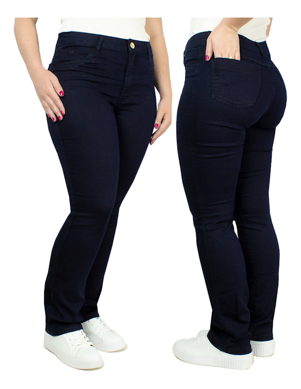 Calça Jeans Feminina Plus Size 2