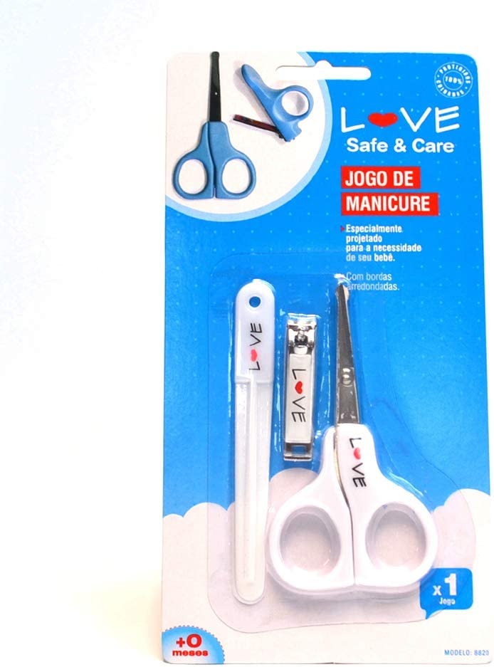 Jogo de Manicure Plus Love Safe e Care 1