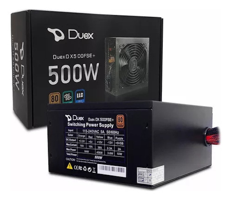 Fonte de Alimentação Duex 500 W 1