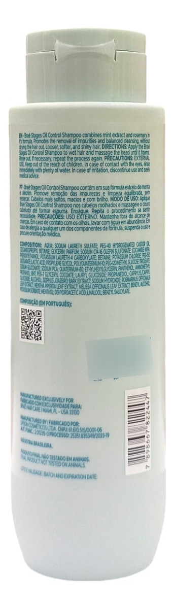 Shampoo Braé Stages Oil Control 2