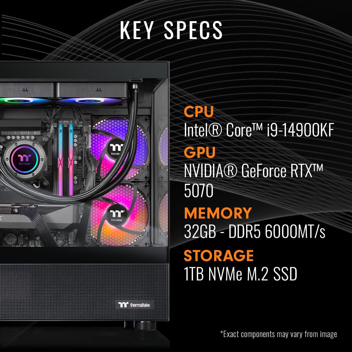 Desktop para Jogos LCGS View I570-170T Thermaltake 2
