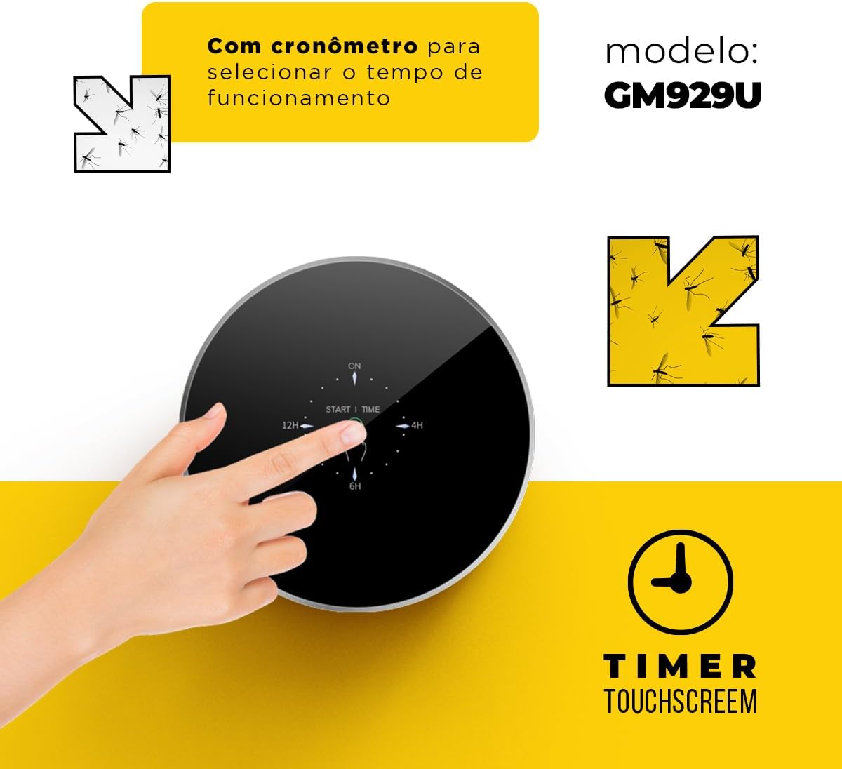 Armadilha para Mosquito Interna Atrax 3