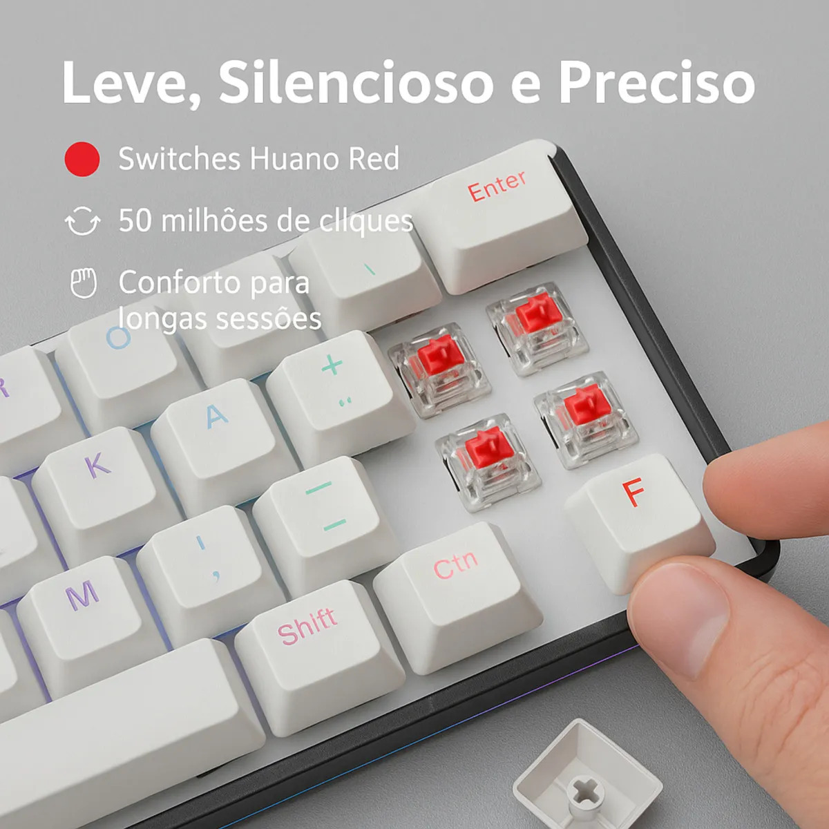 Teclado Force One Atlas 60% 3