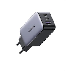 Carregador Ugreen 3 em 1 Gan X 65 W Porta USB C e USB A