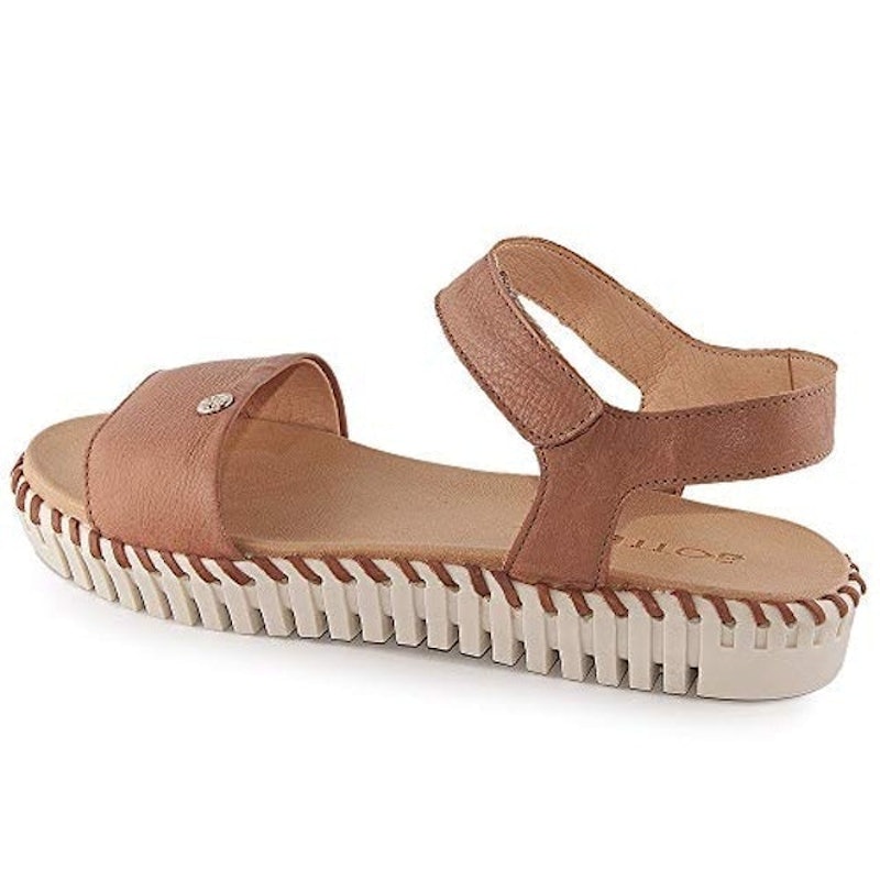Sandália Flatform Bottero Couro 2