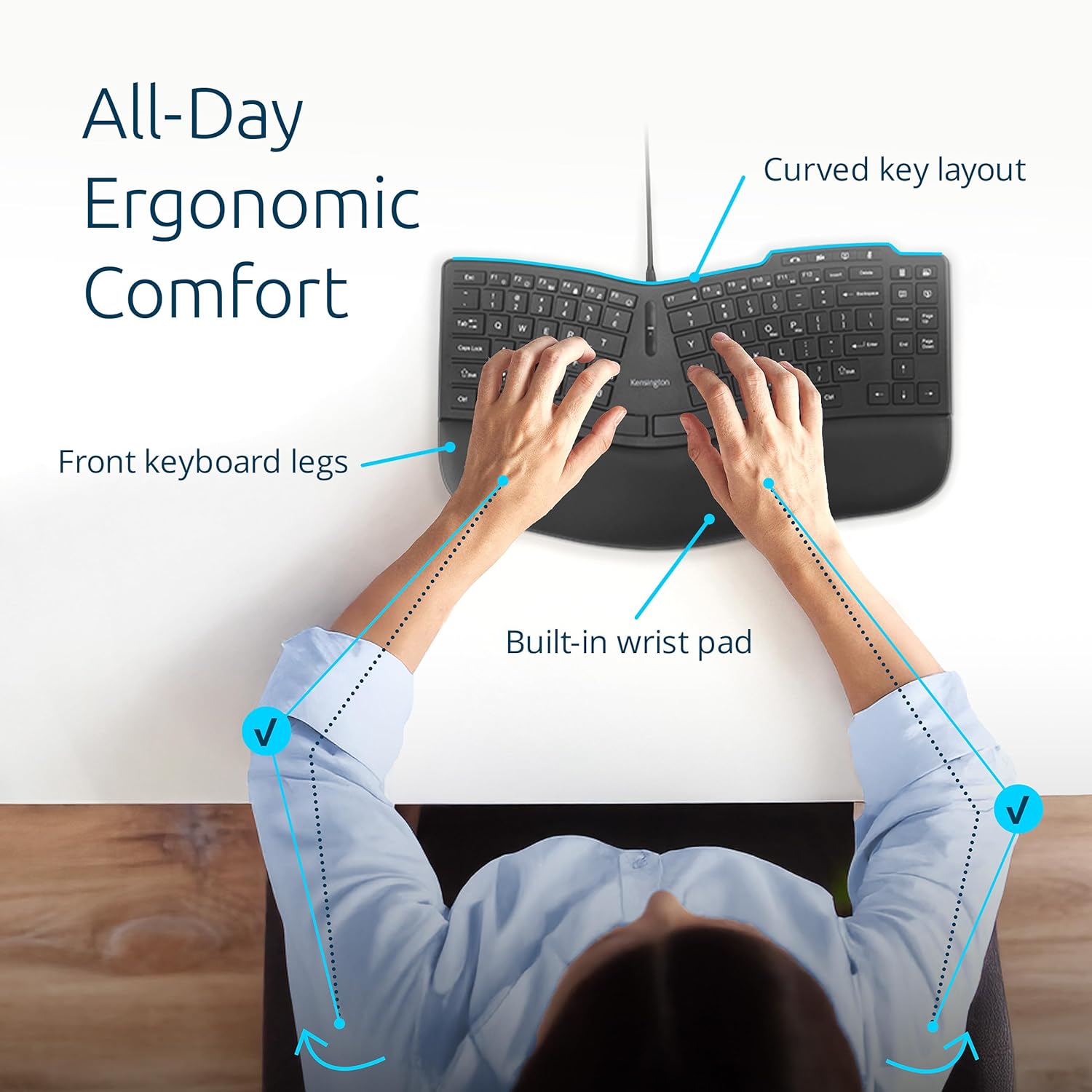 Pro Fit Ergo KB675 EQ TKL Rechargeable Keyboard 2