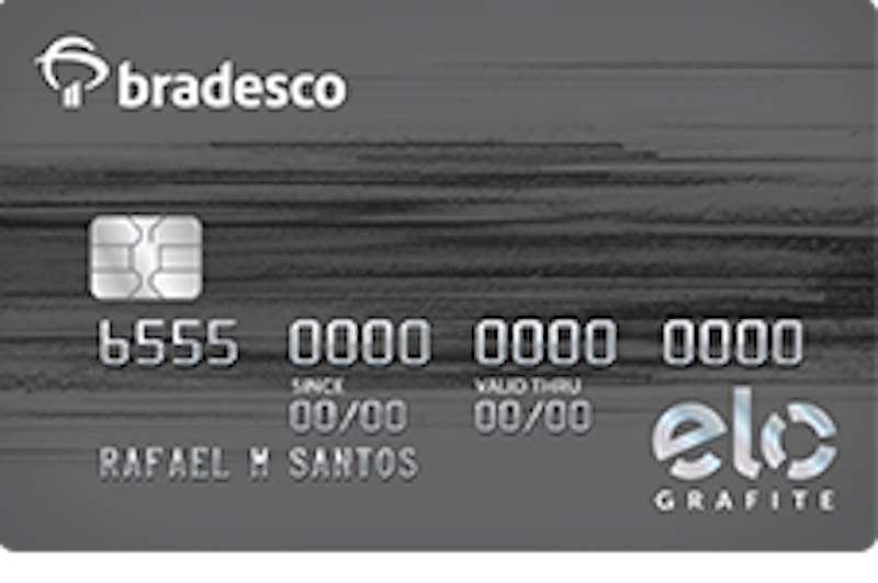 Cartão Bradesco Elo Grafite 1