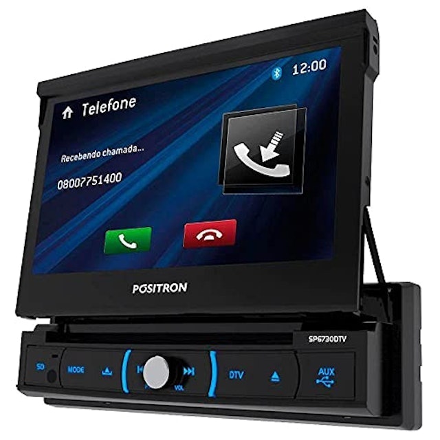 DVD Player Automotivo Retrátil com TV 2