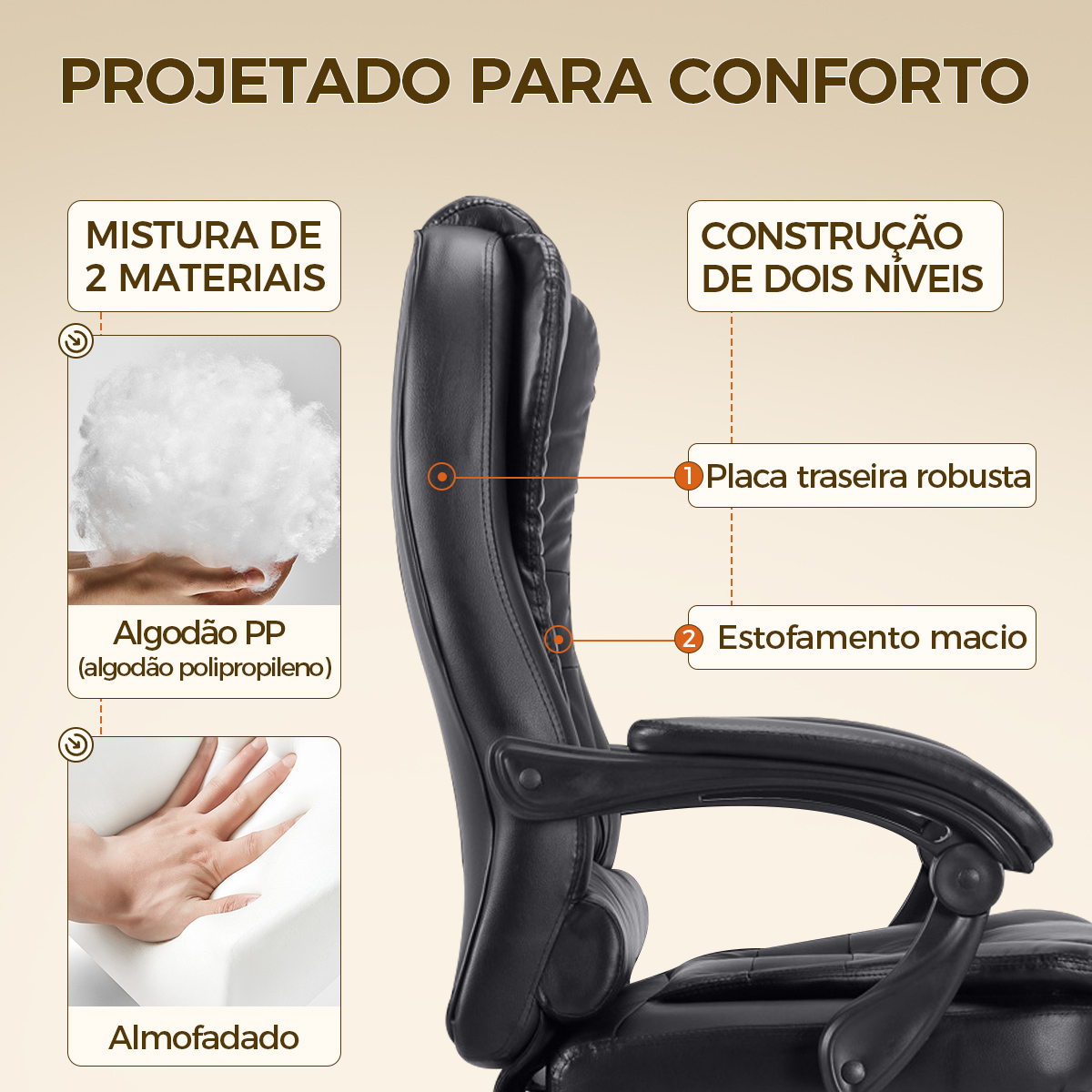 Cadeira de Escritório Legacy  4
