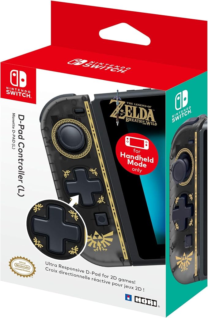 Controle Hori D-Pad L Zelda Nintendo Switch 4