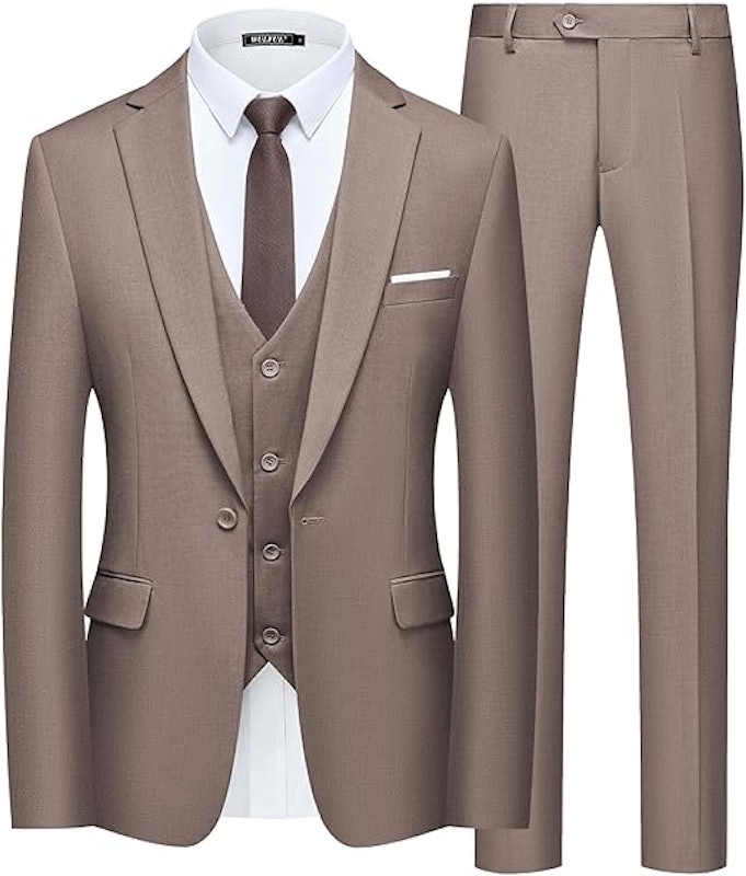 Terno Slim Fit Masculino um Botão 3 Peças Wulful 1