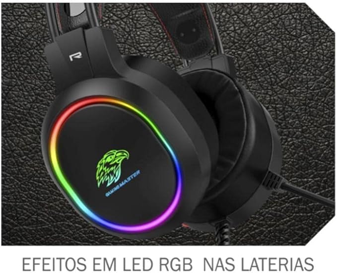 Headset Gamer RGB K-Mex 4