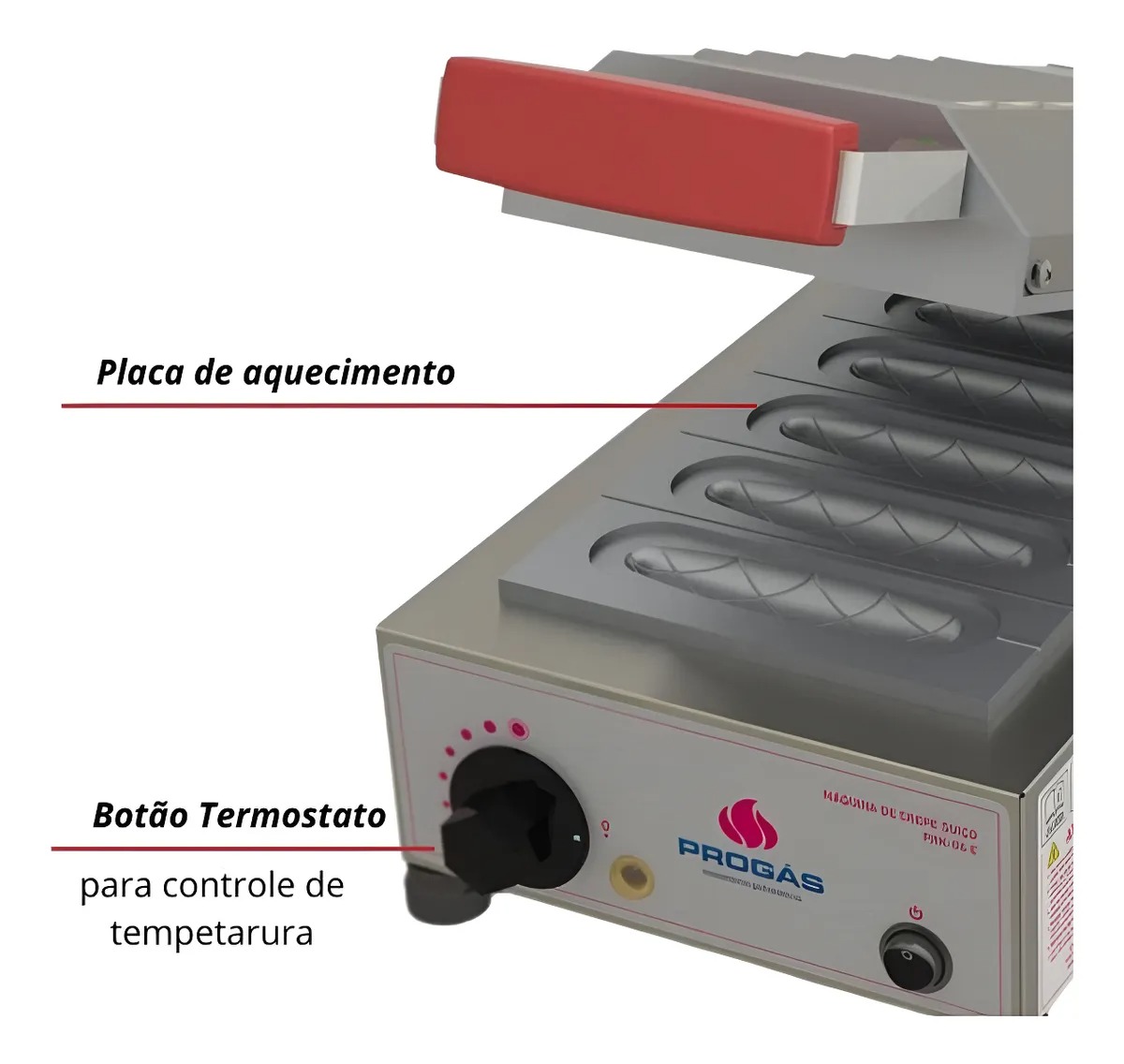 Máquina para Crepe Suíço   2