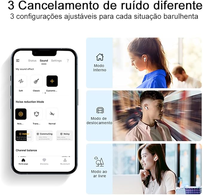 Fone de Ouvido QCY 3