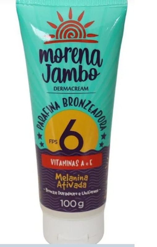 Parafina Bronzeadora Dermacream Morena Jambo 1