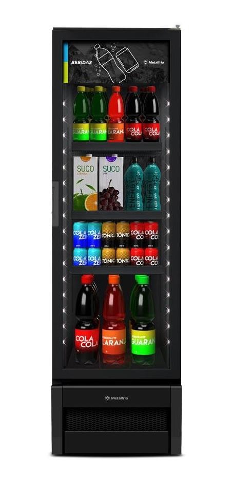 Refrigerador Expositor Vertical All Black 296 L 3