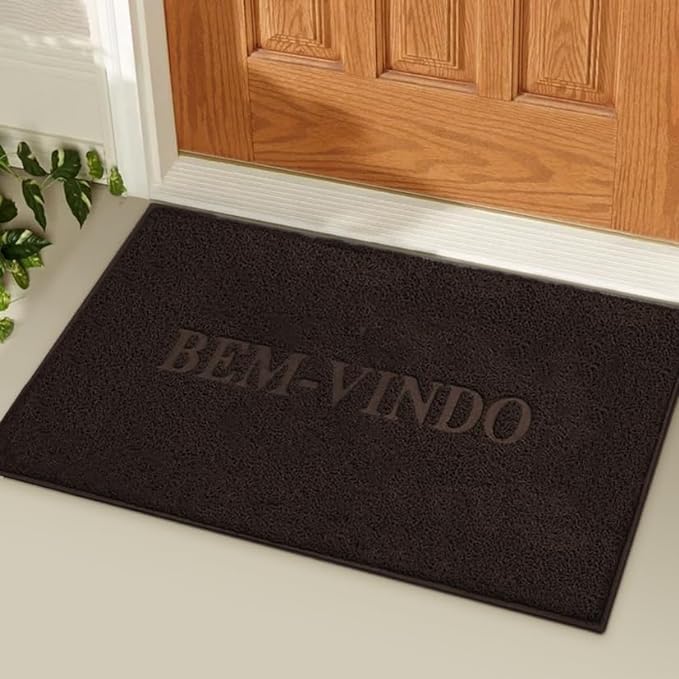 Tapete Capacho para Porta de Entrada Bem-Vindo 2