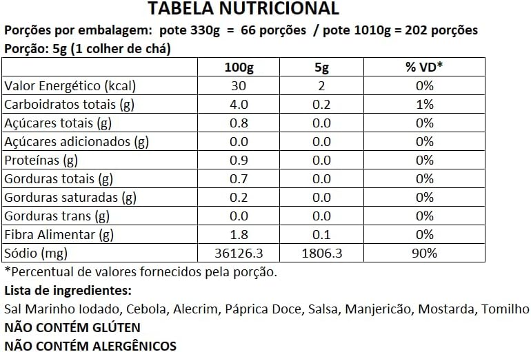 Sal Parrilla para Churrasco para Carnes 1,010kg 4