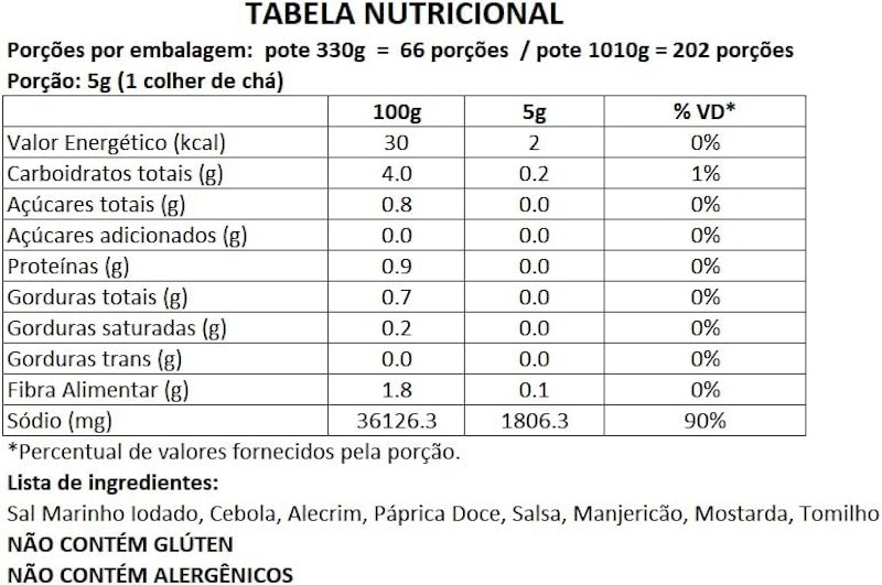 Sal Parrilla para Churrasco para Carnes 1,010kg 4