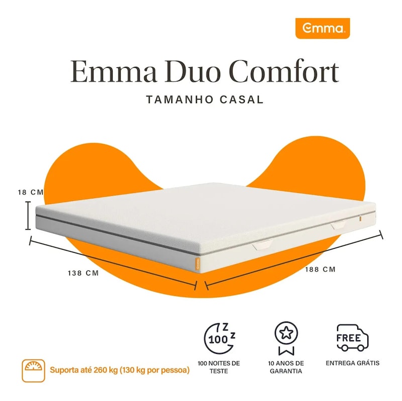 Colchão Emma Duo Comfort 3