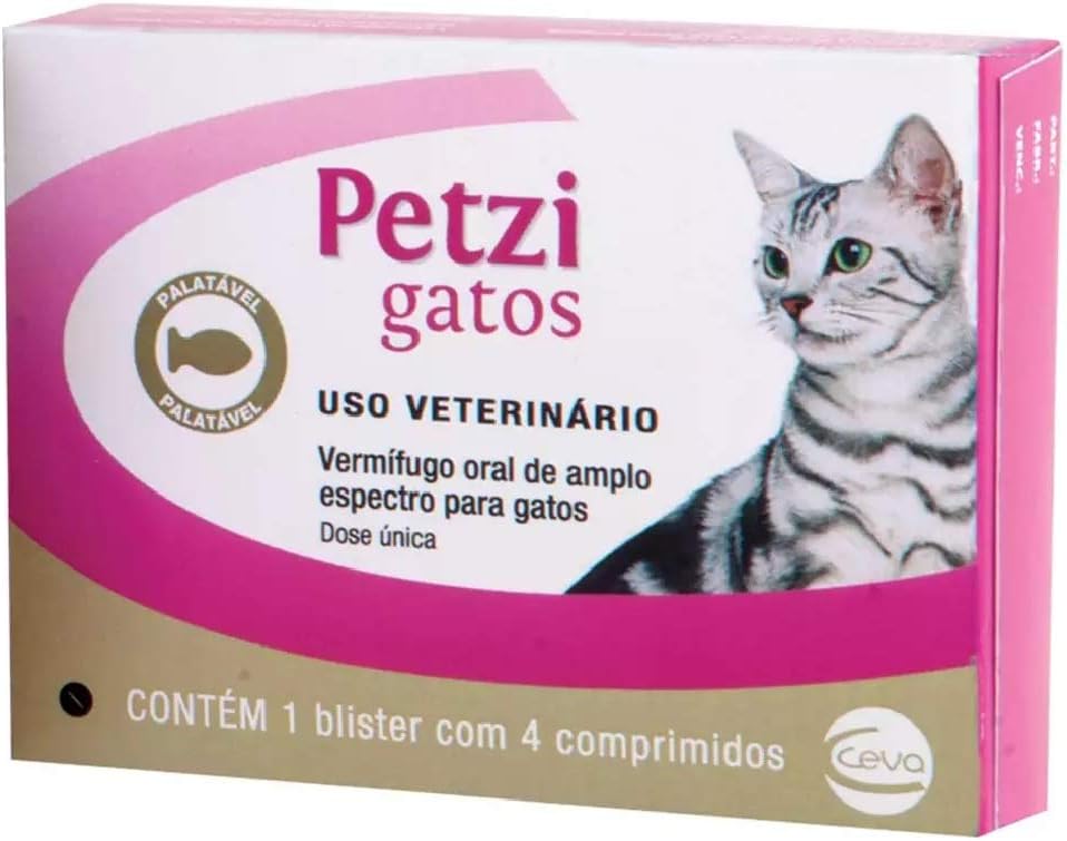 Vermífugo Petzi Gatos 3