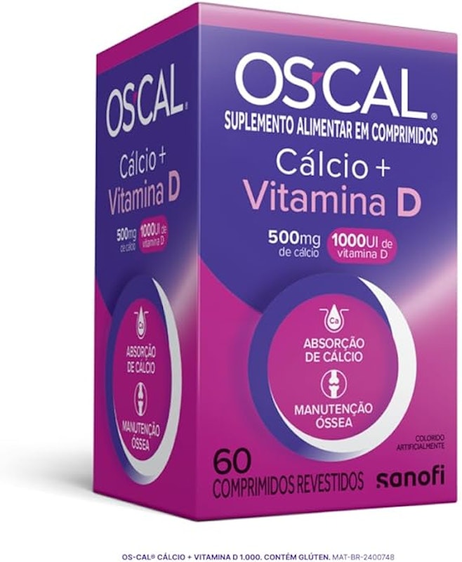 Cálcio + Vitamina D 1000 UI 1