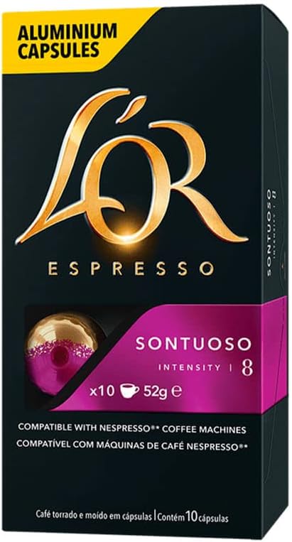Cápsulas Espresso Sontuoso 1