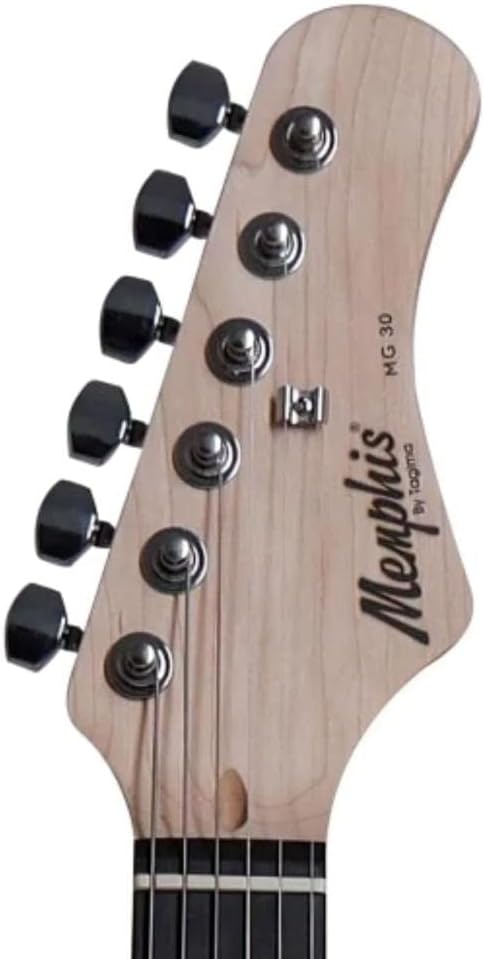 Guitarra 3S Escala Escura Escudo Memphis Tagima 5