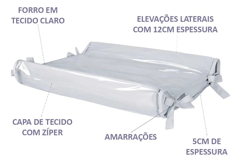 Trocador Anatômico Basic Erva-Doce 4