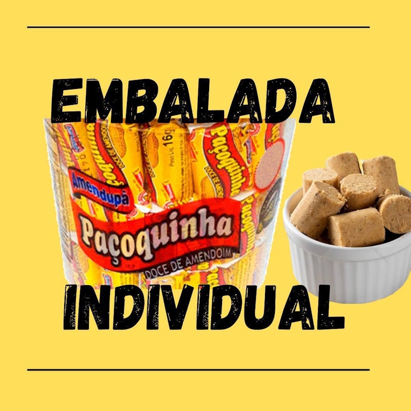 Paçoca Rolha Amendoim Amendupã 2