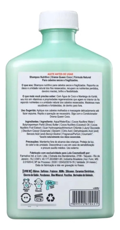 Drama Queen Shampoo de Coco 2