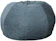 MOBLY Puff Confort Maçã Suede 1