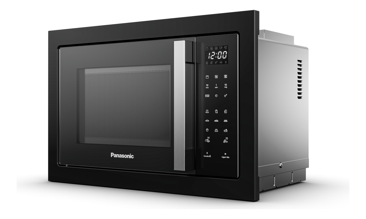 Micro-ondas de Embutir Painel Easy Touch 30 L Black (220 V) 2