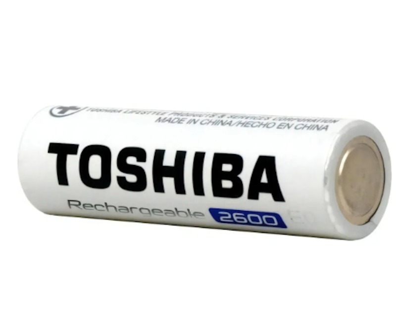 Pilha Recarregável AA 1,2V 2600mAh 4