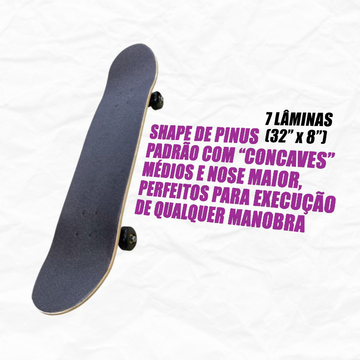 Skate Completo Moon Time Danger Minds 4