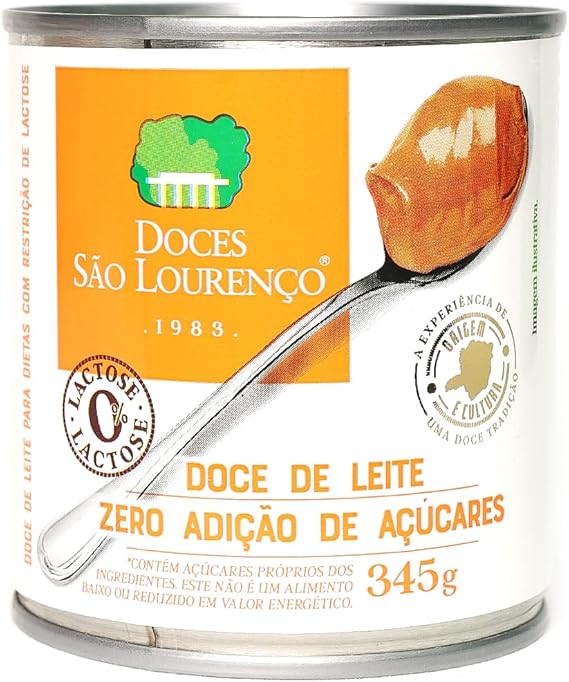 Doce de Leite Zero Açúcar e Zero Lactose 1