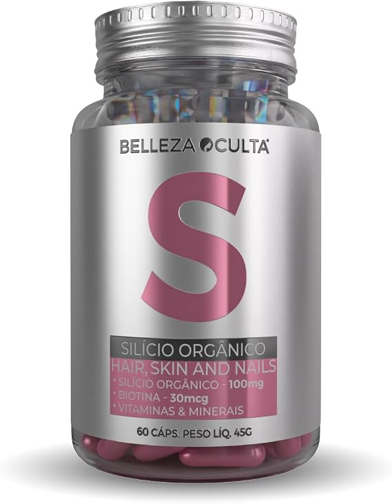 Silício Orgânico Hair, Skin and Nails 1