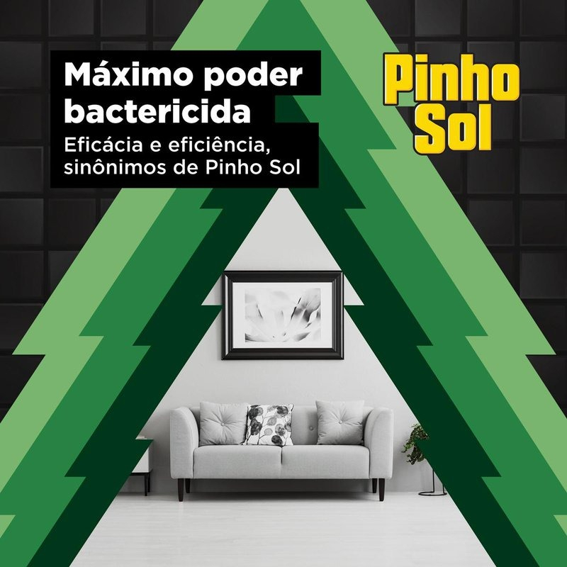 Pinho Sol Desinfetante 2x Poder Fragrância Suave 4